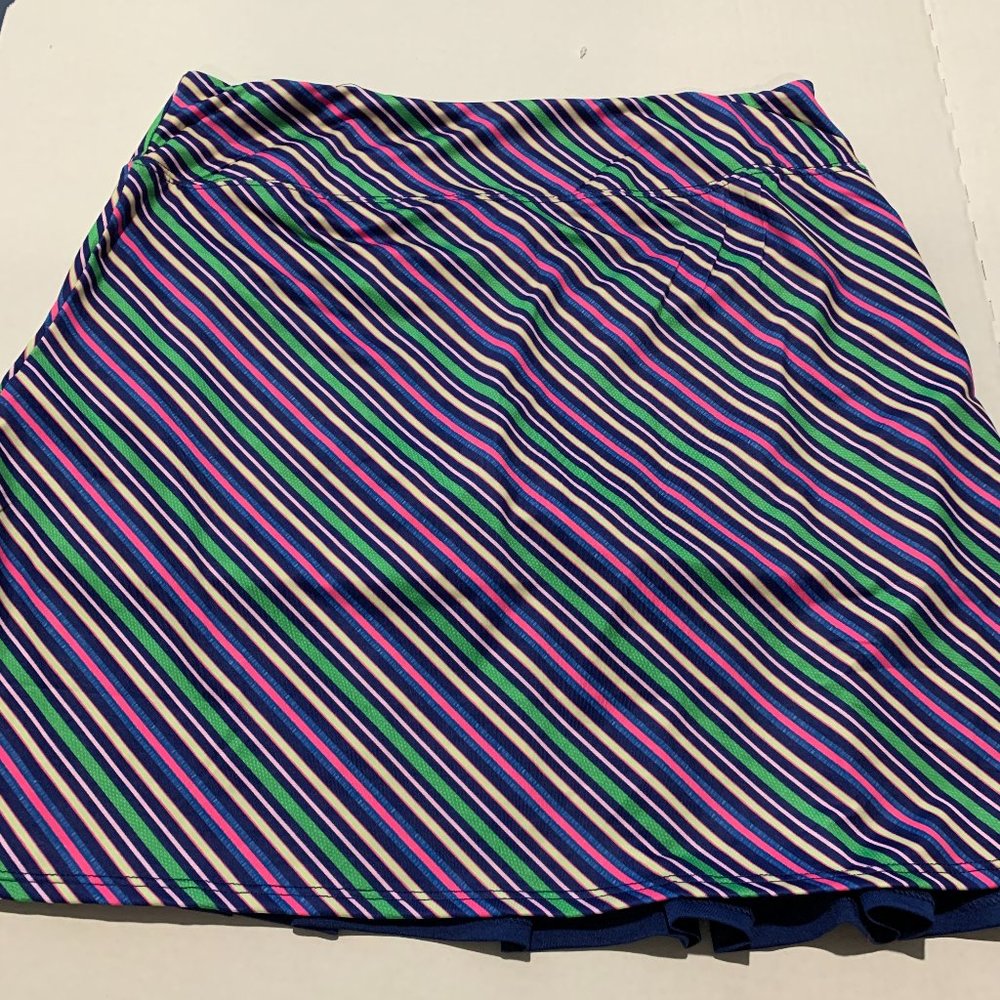 Women's Birdies and Bows golf skirt Size MED multi colored